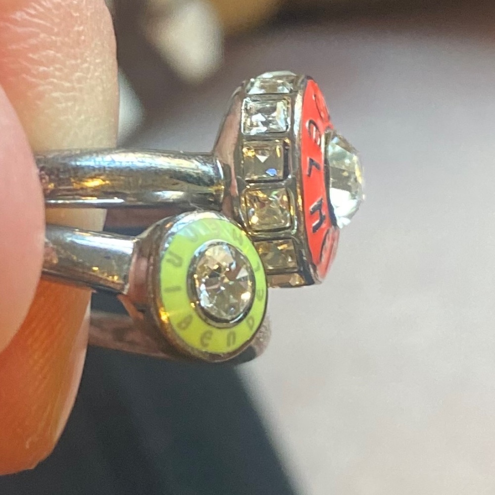 Henri Bendel Coral Ring Set - Picture 4 of 9